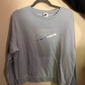 Nike sweater in light blue